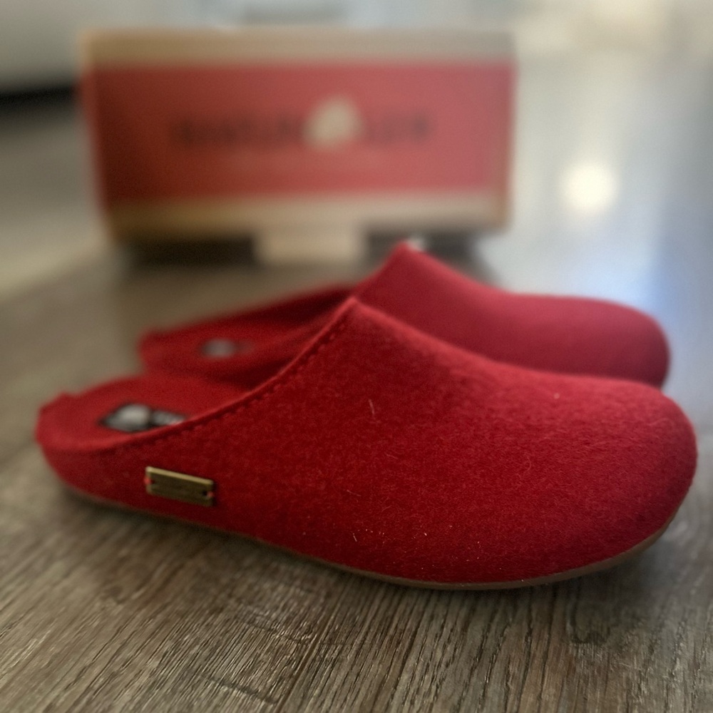 German Wool Clogs Ugg Loafers Slip on